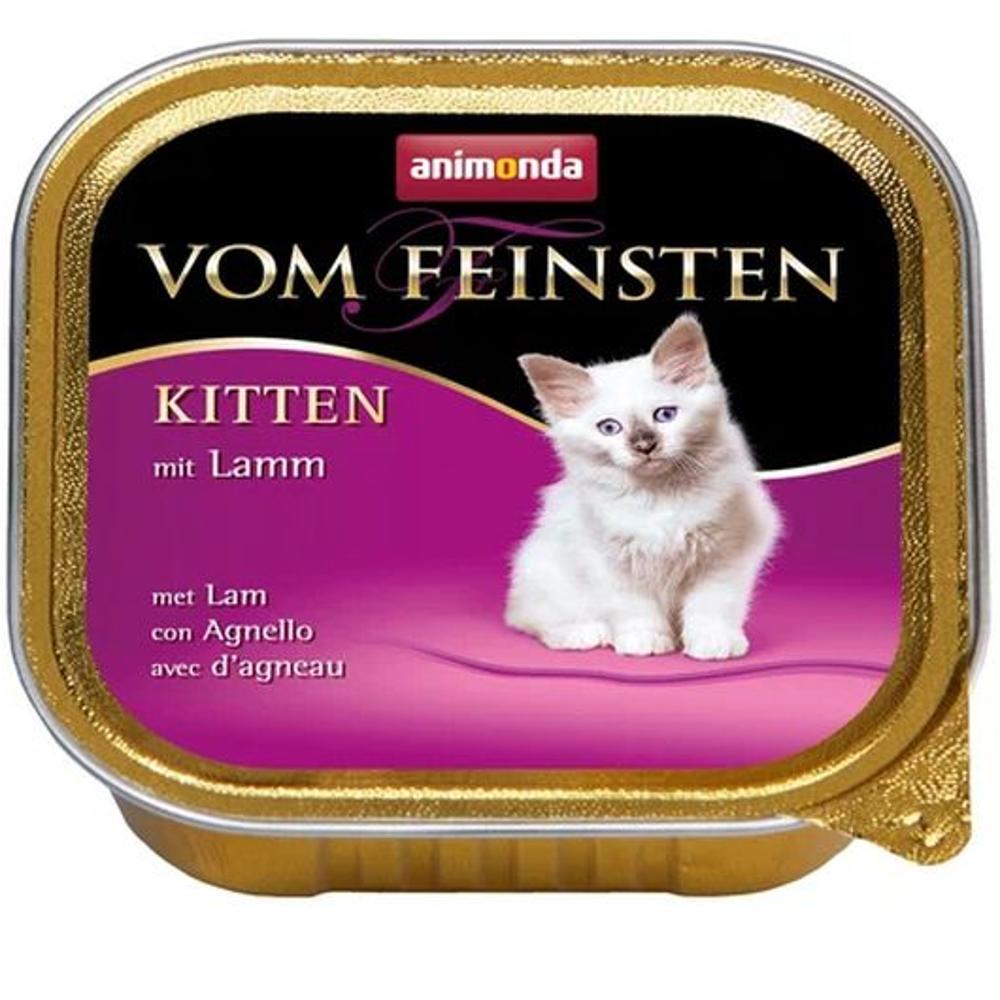 ANIMONDA CAT 100gr VOM FEINS KITTEN с ягненком изображение