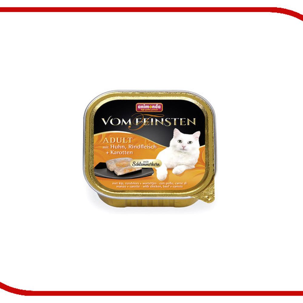 ANIMONDA CAT 100gr VOM FEINS  с индейкой, говядиной и морковью  изображение