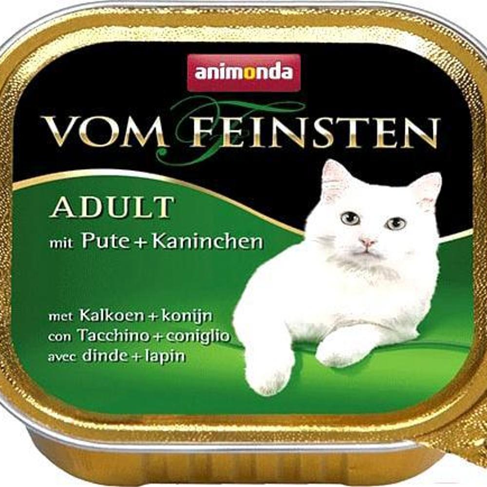 ANIMONDA CAT 100gr VOM FEINS с индейкой и кроликом изображение