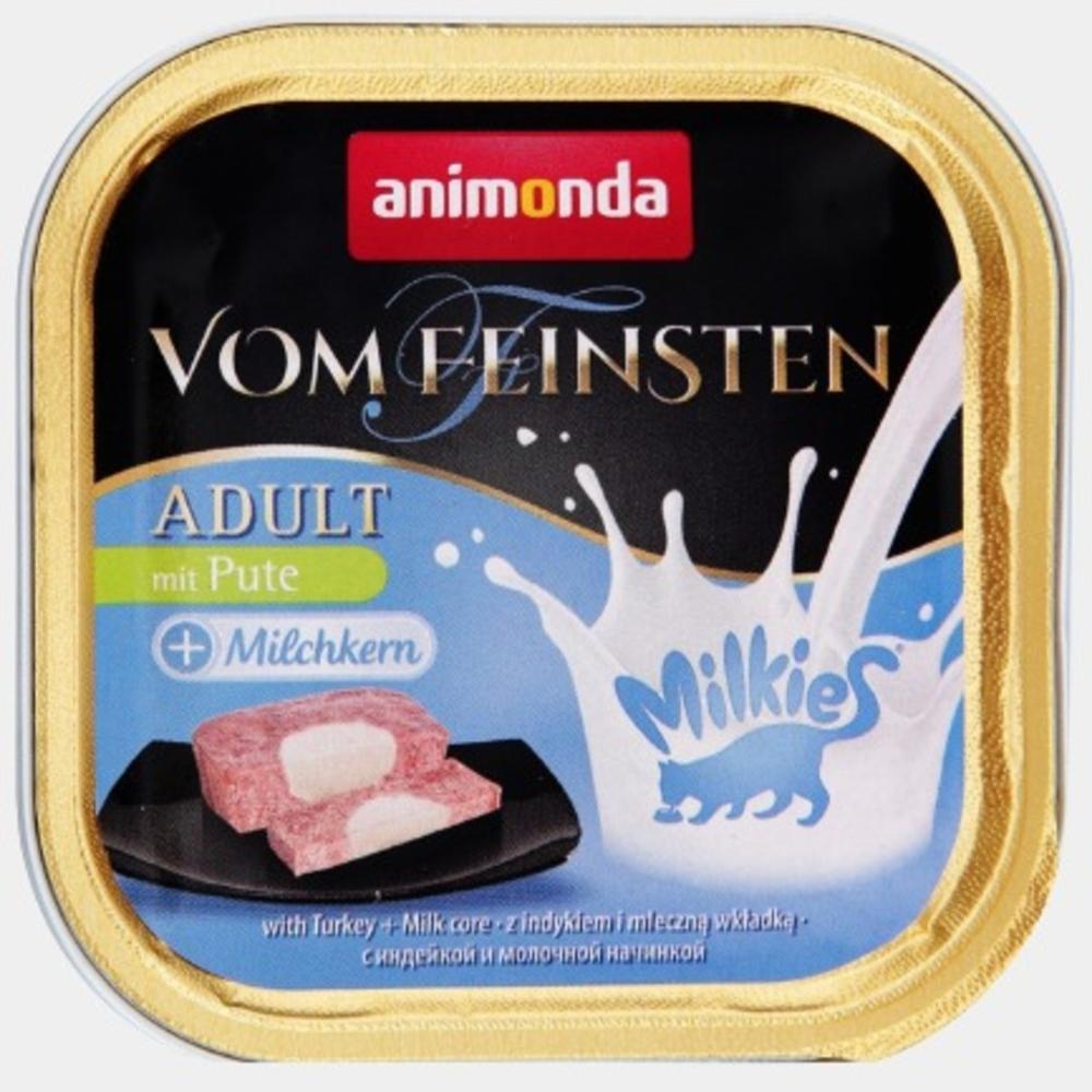 ANIMONDA CAT 100gr VOM FEINS с индейкой и молочной начинкой изображение