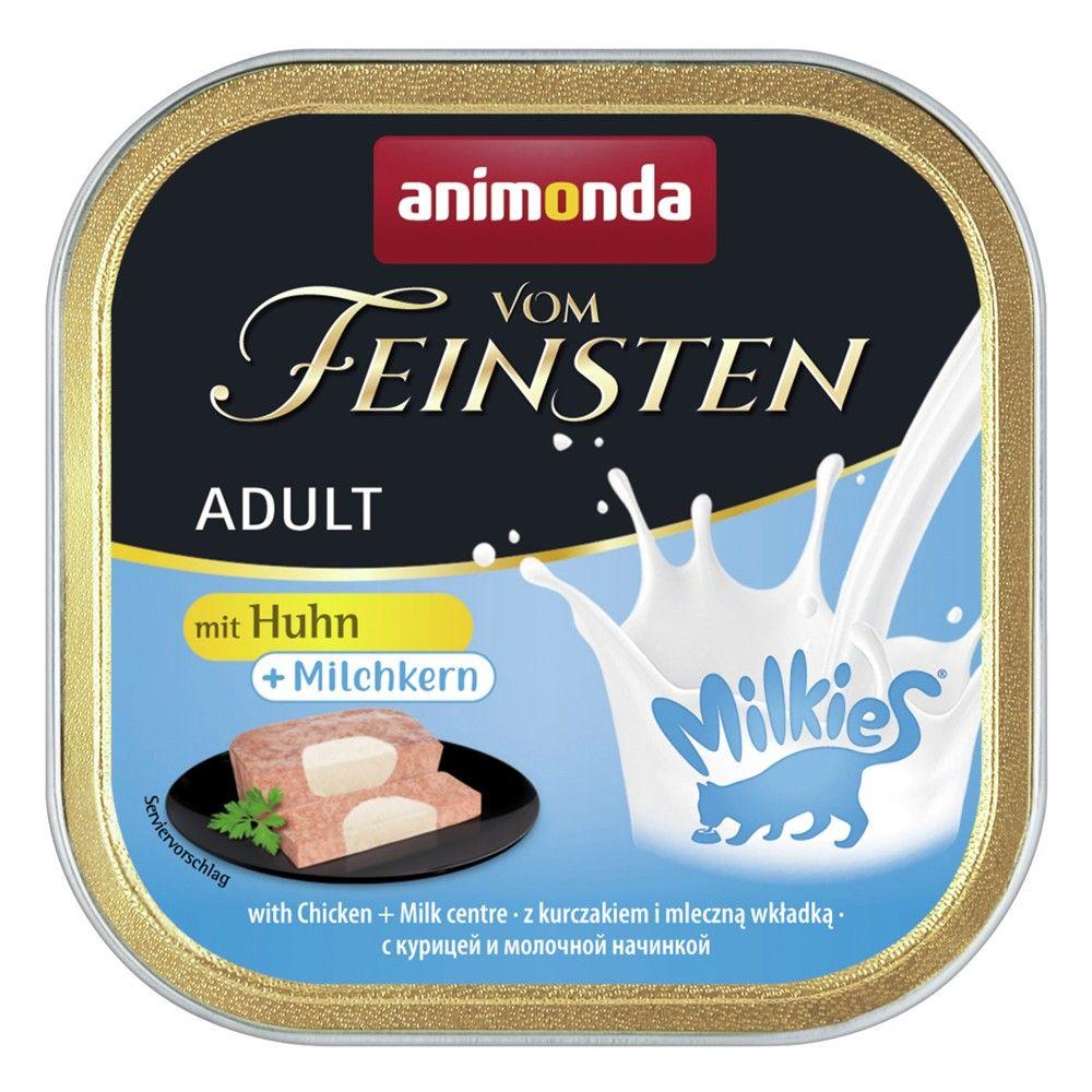 ANIMONDA CAT 100gr VOM FEINS с курицей и молочной начинкой изображение