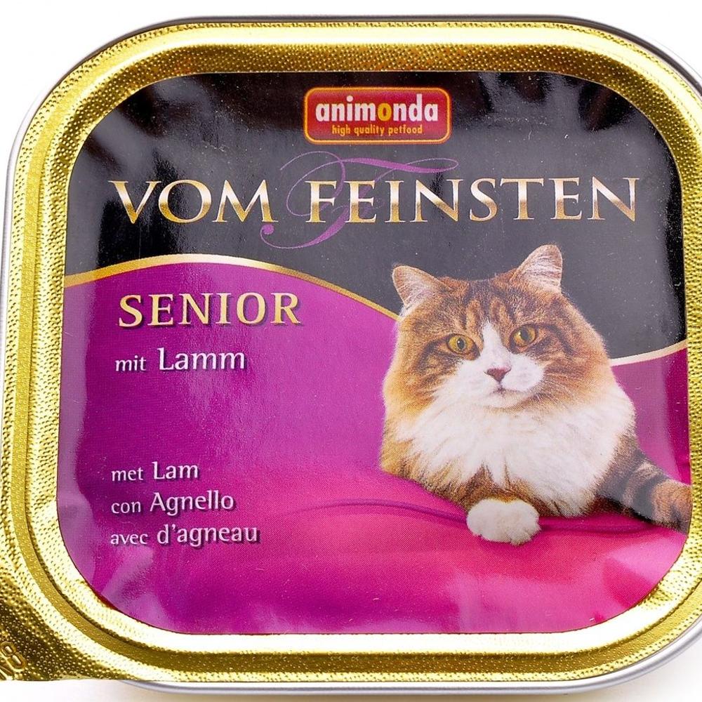 ANIMONDA CAT 100gr VOM FEINS SENIOR с ягненком