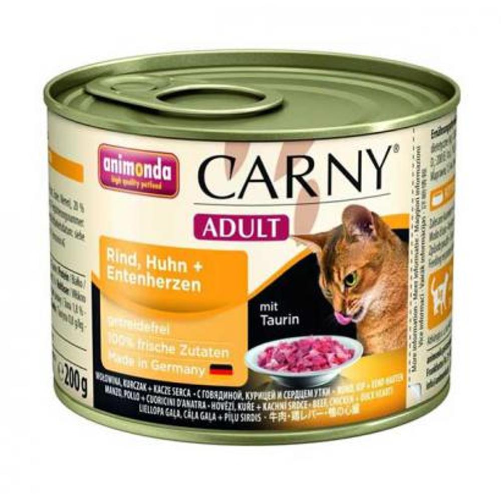 ANIMONDA CAT 200gr CARNY с говядиной и курицей изображение