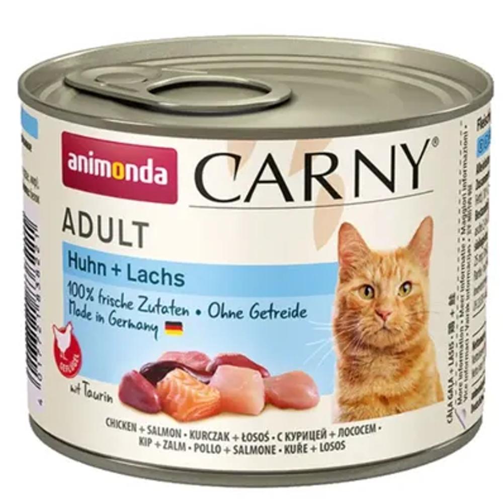 ANIMONDA CAT 200gr CARNY с курицей и лососем изображение