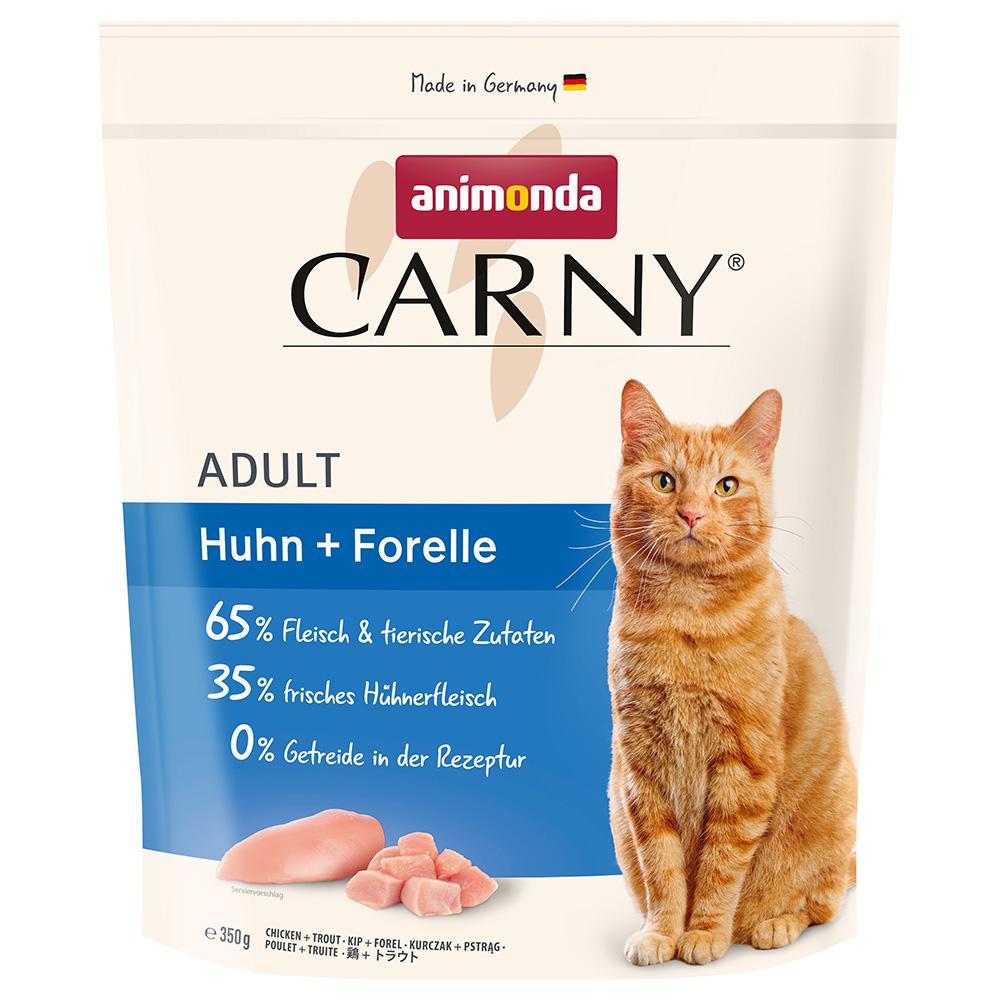 ANIMONDA CAT 350gr CARNY сухой с курицей  и форелью изображение