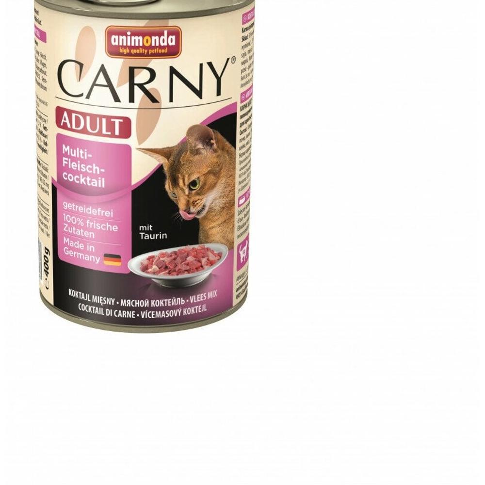 ANIMONDA CAT 400gr CARNY мясной коктейль изображение