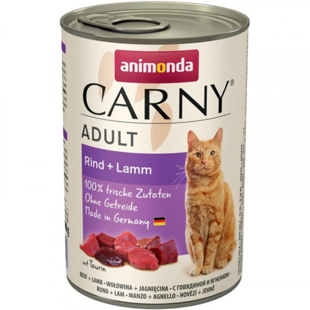 ANIMONDA CAT 400gr CARNY с говядиной и ягнёнком изображение