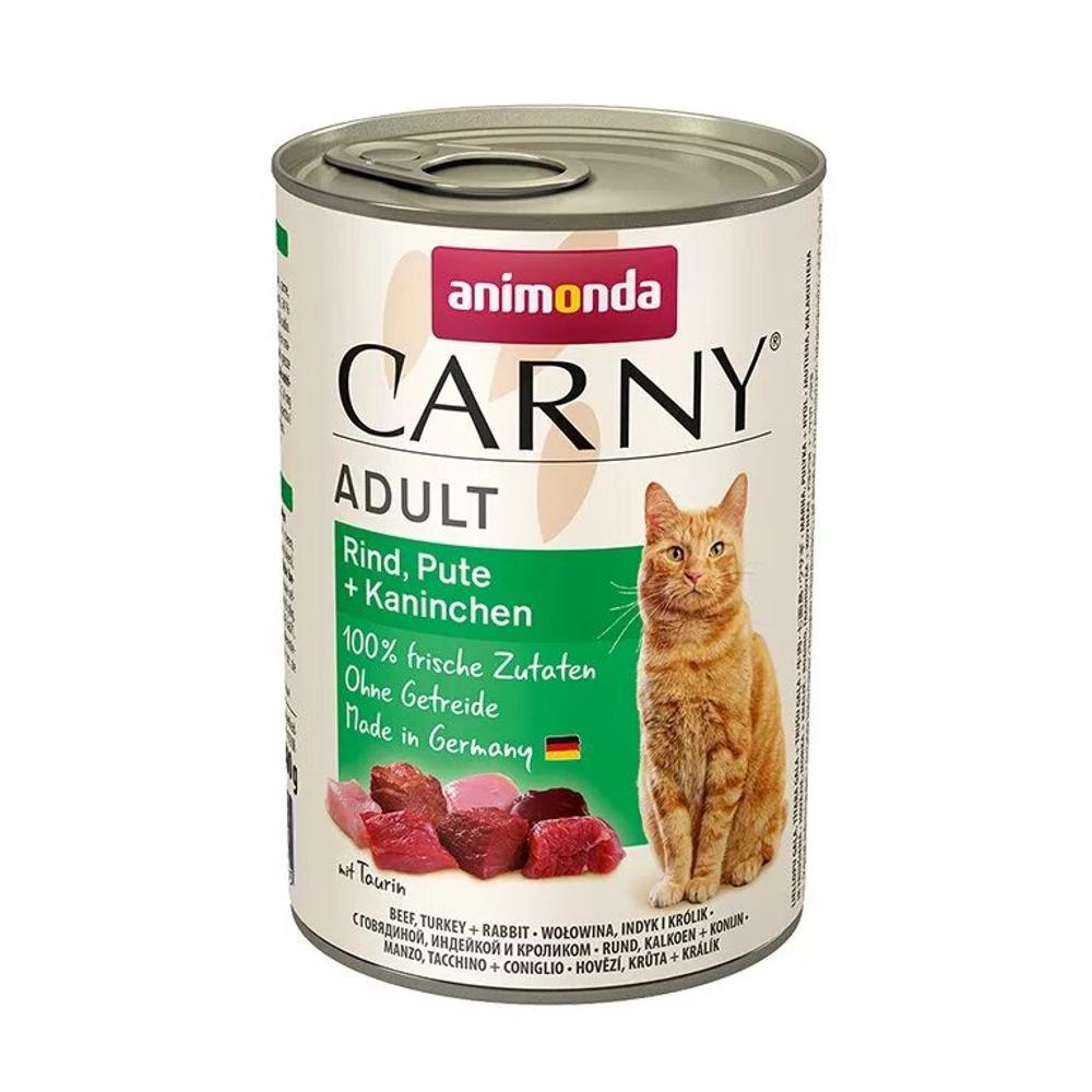 ANIMONDA CAT 400gr CARNY с говядиной,олениной и брусникой изображение