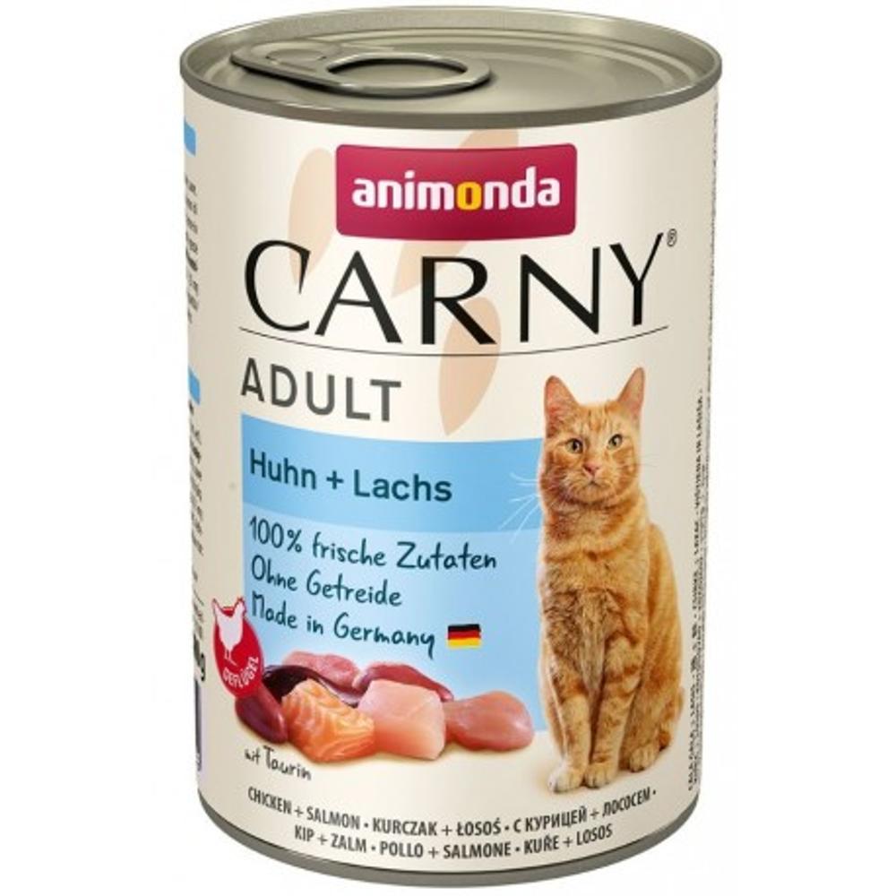 ANIMONDA CAT 400gr CARNY с курицей и лососем изображение