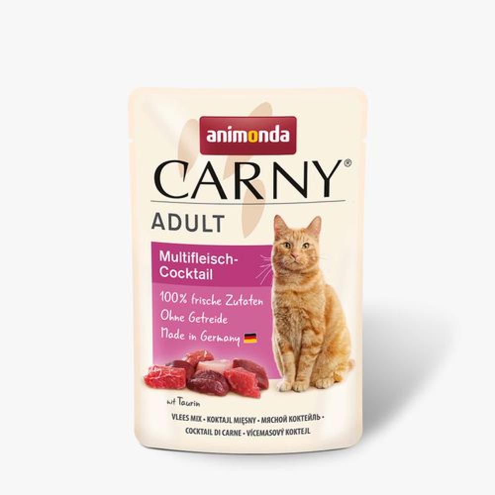 ANIMONDA  CAT 85gr CARNY ADULT мясной коктейль изображение