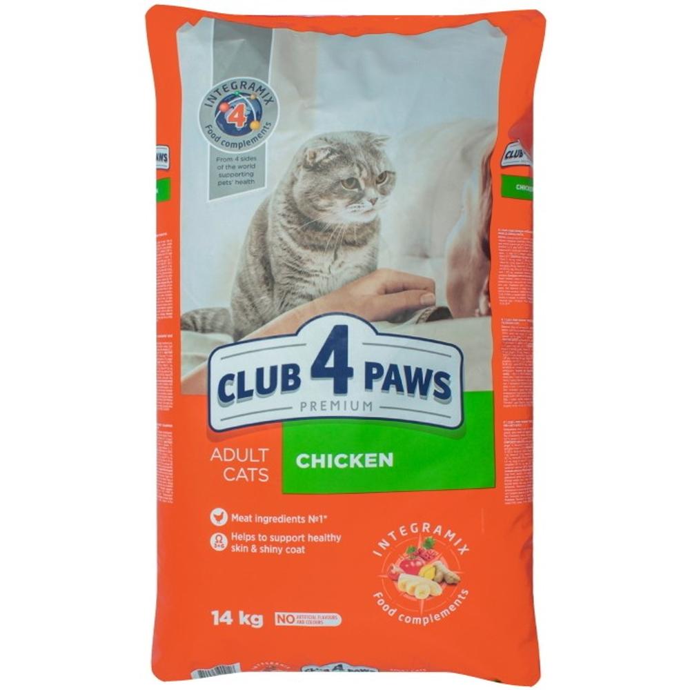 CLUB 4 LAPA 14kg CHICKEN для кошек