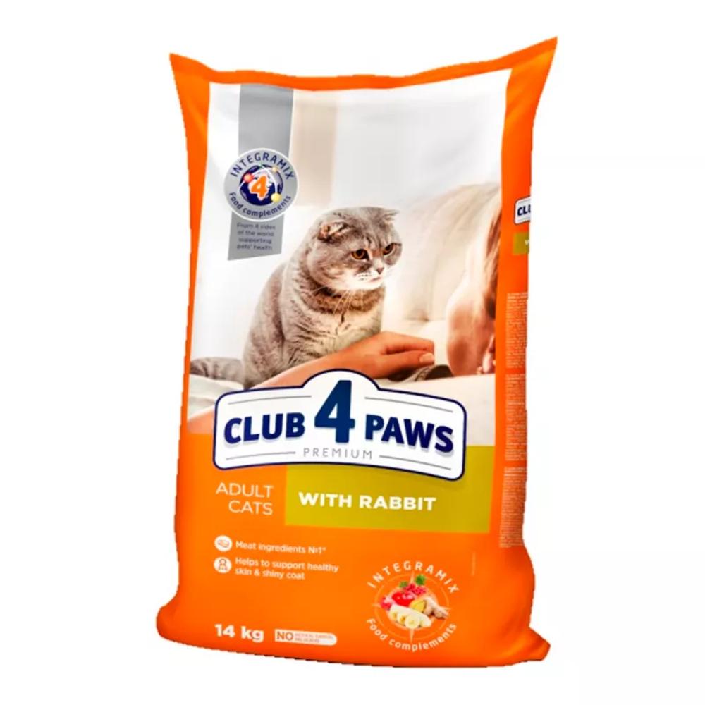 CLUB 4 LAPA 14kg RABBIT для кошек