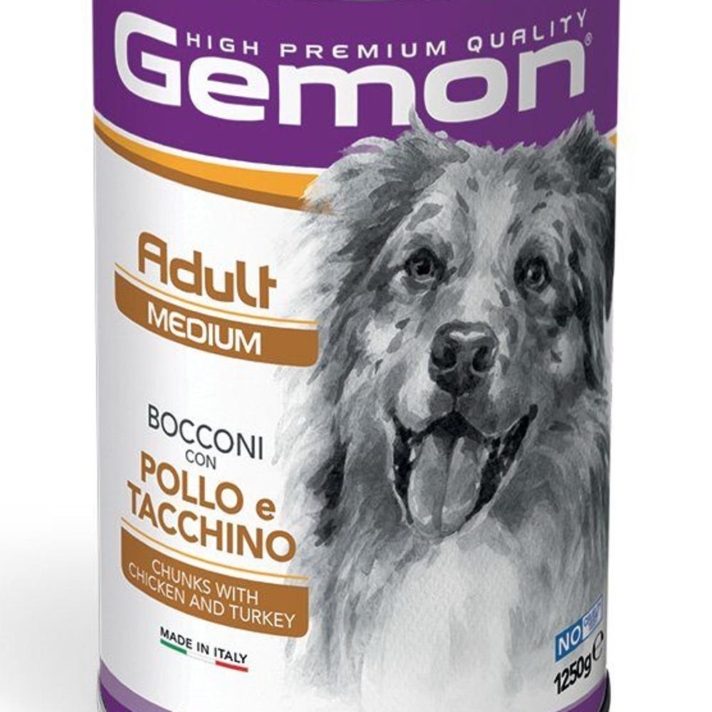 Gemon Medium  Adult All Breeds с курицой и индейкой  1250g