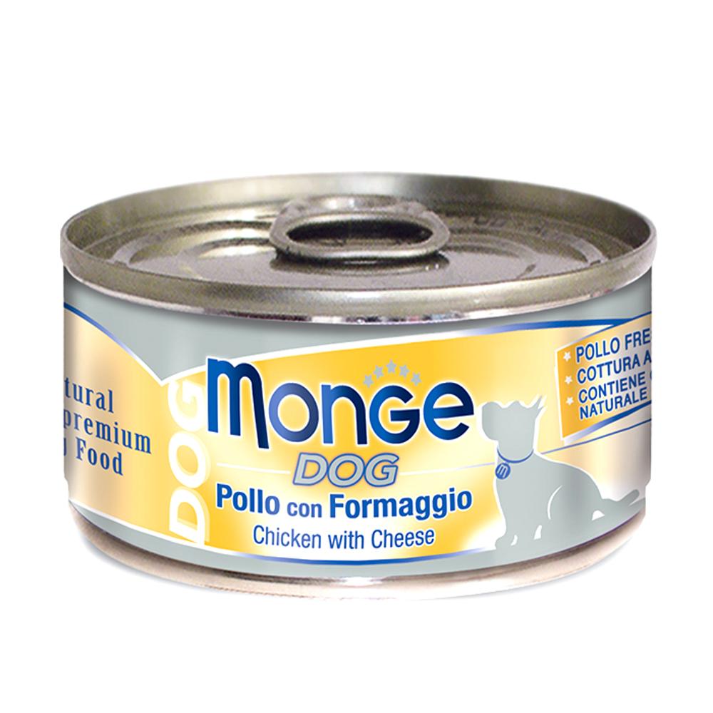 Консервы для Собак Monge Natural курица с сыром 95g изображение