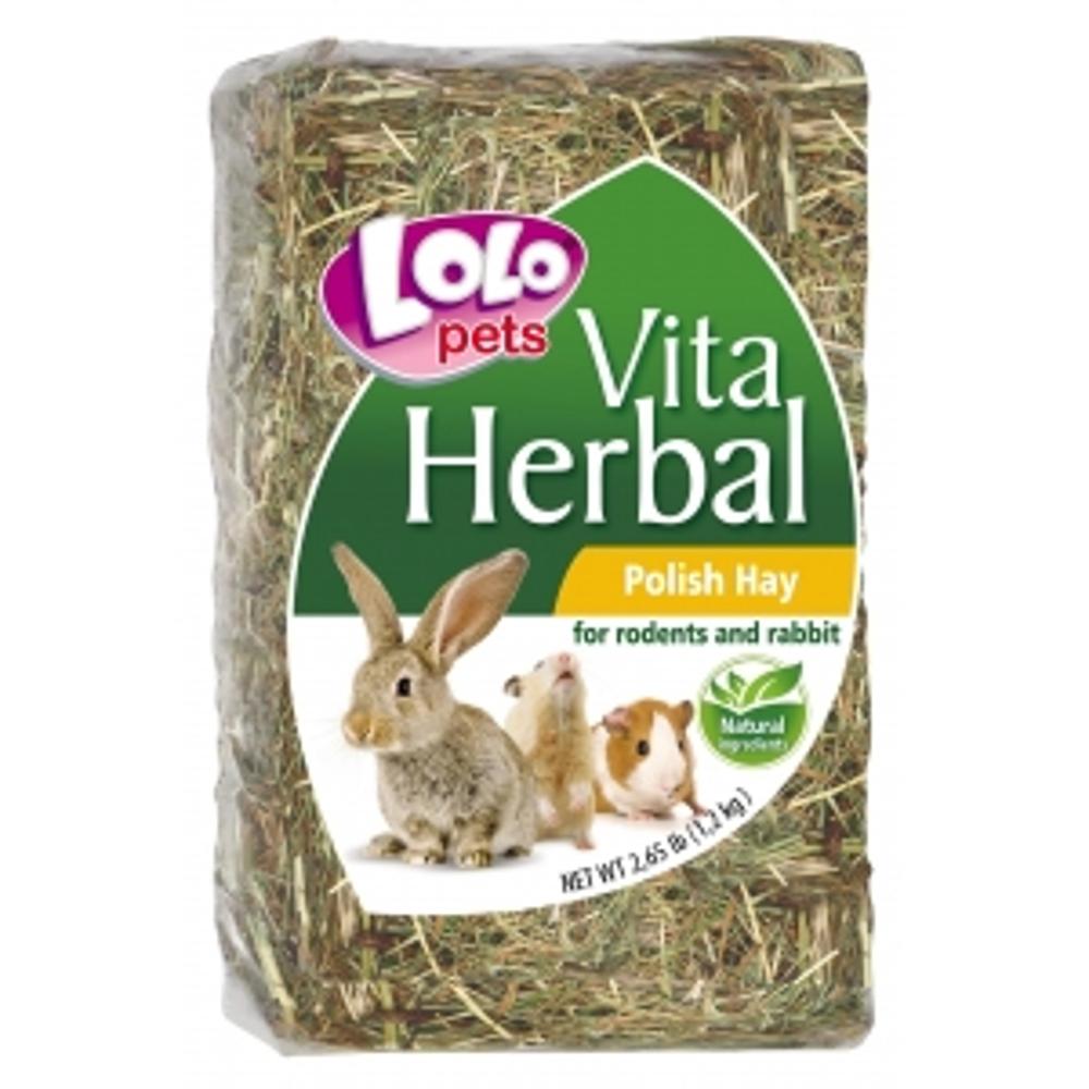 Lolo pet Сено для грызунов 1,2 kg изображение