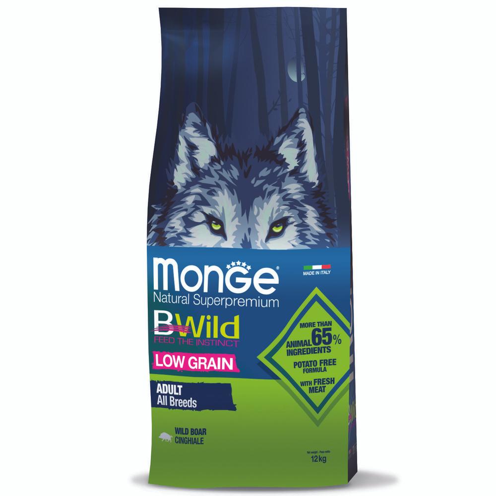 Monge Bwild сухой корм для собак с кабаном изображение