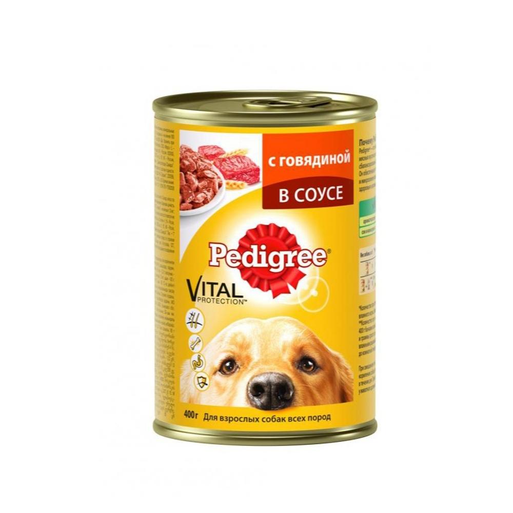 Консервы для собак Pedigree 400 гр, ассортимент изображение