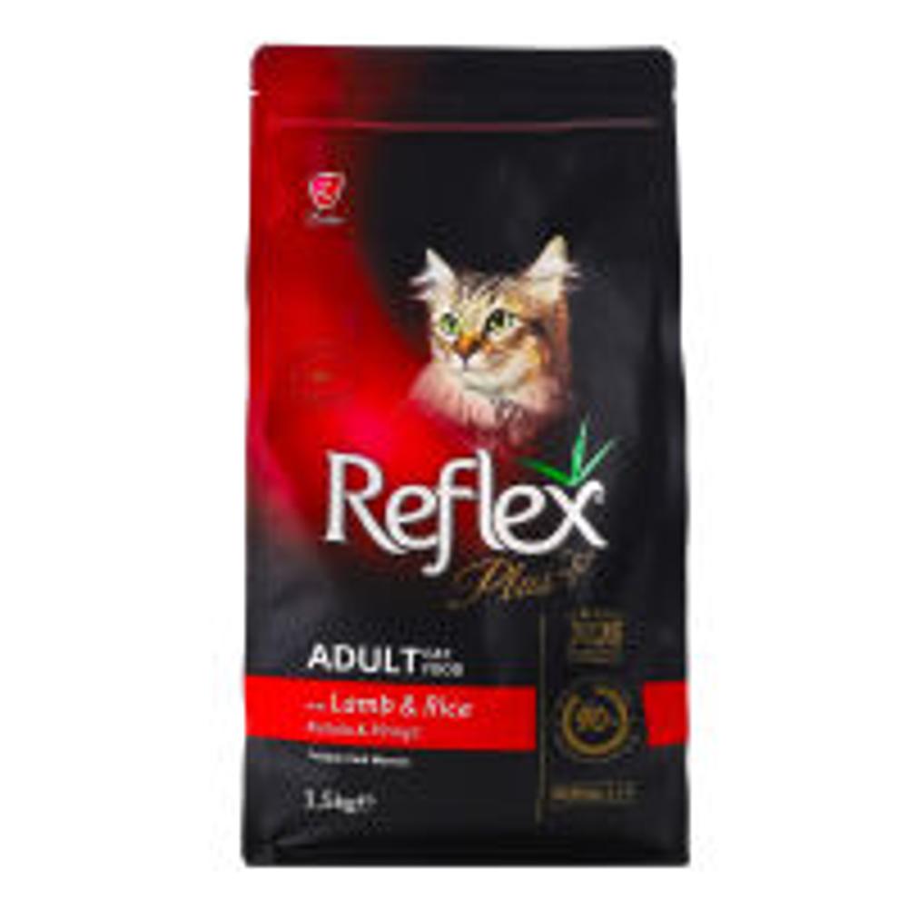 Reflex для взрослых кошек с ягненком и рисом 1.5 кг  изображение