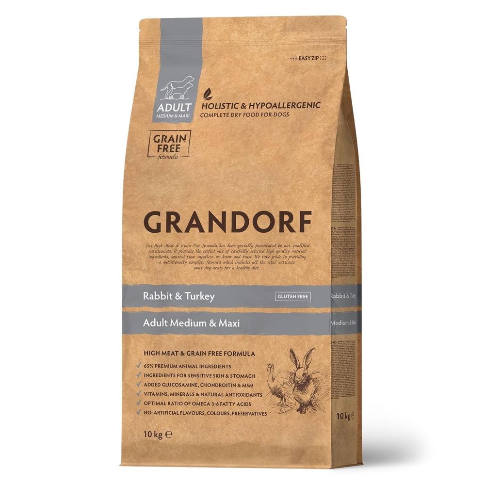 Сухой корм собак Grandorf  Medium&Maxi Adult с индейкой и ягненком (цена за 1 кг) изображение