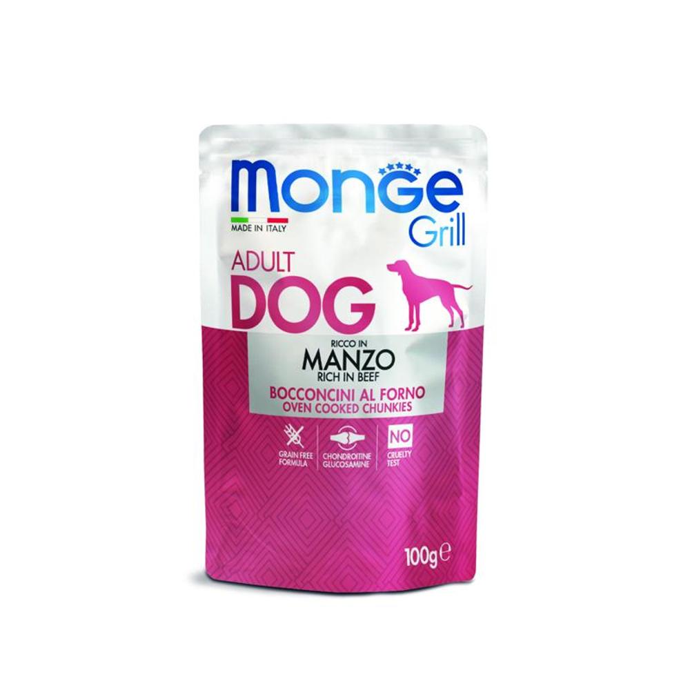 Влажный корм для собак Monge Grill Beef изображение