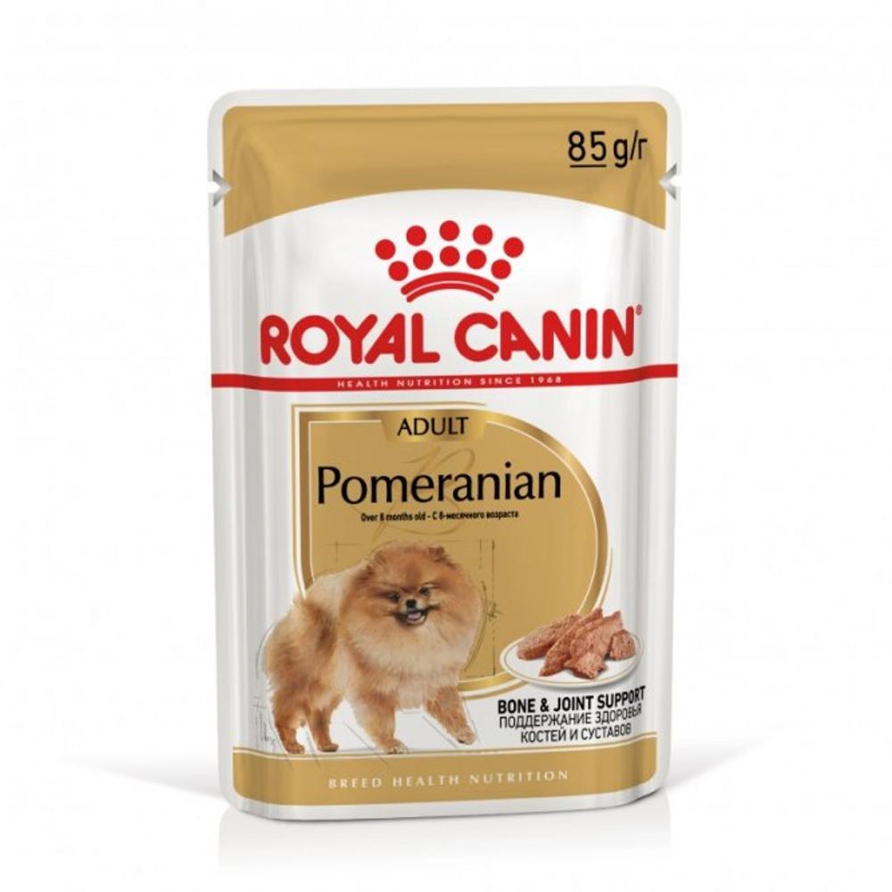 Влажный корм Royal Canin для собак породы померан 85г изображение