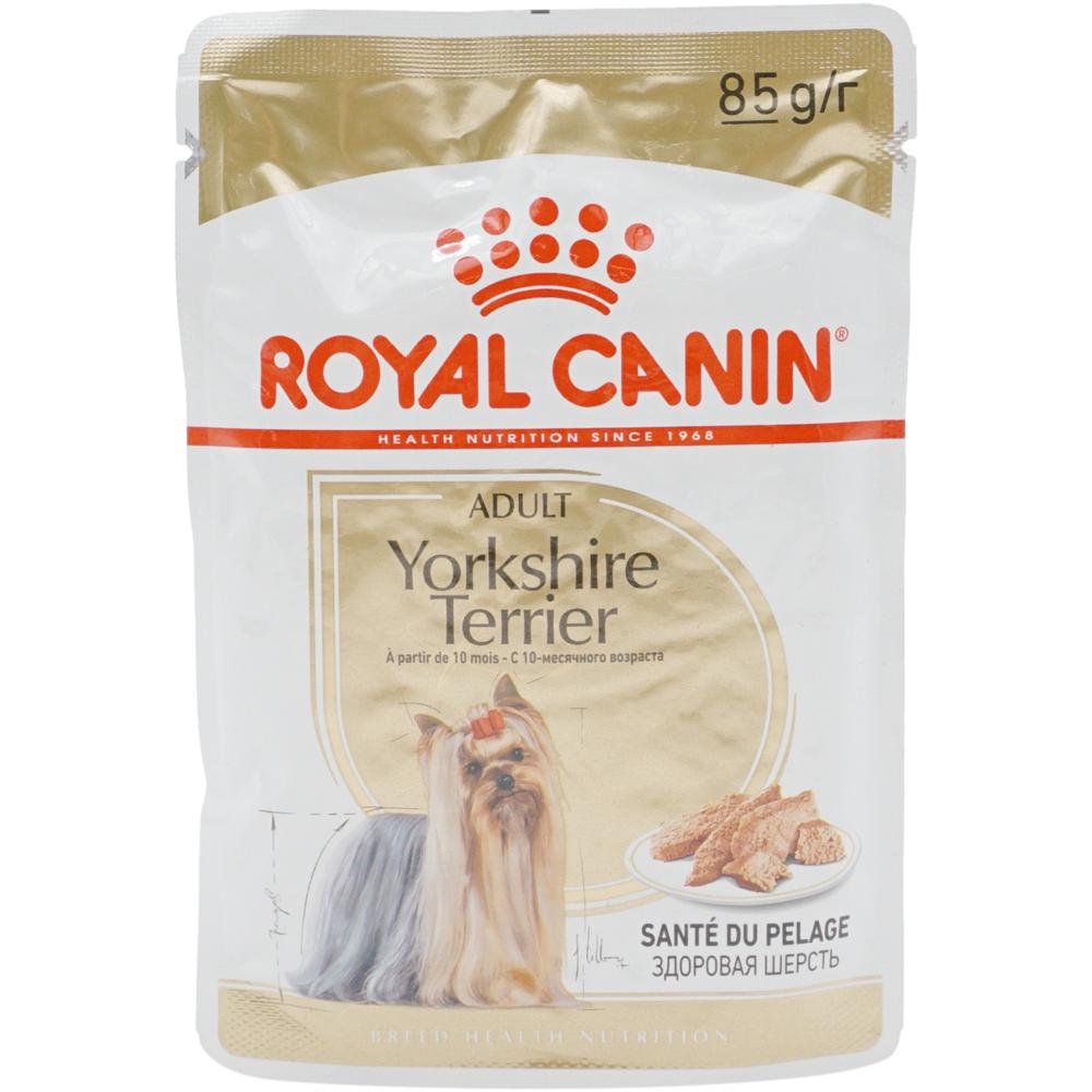 Влажный корм Royal Canin для собак породы йорк 85г изображение